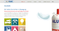 Desktop Screenshot of alugas.de